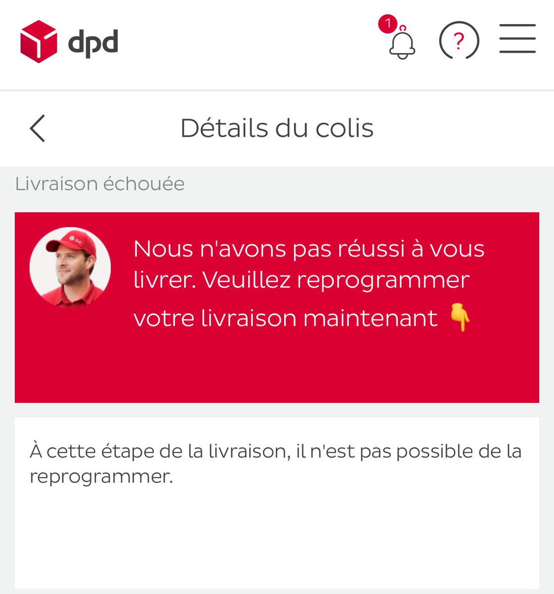 Atvaark's tweet image. Vraiment la pire entreprise de livraison. Colis indiqué en livraison samedi toute la journée : rien. Et aujourd’hui ça sans avoir reçu un seul coup de fil du livreur. ⁦@DPD_Fr⁩