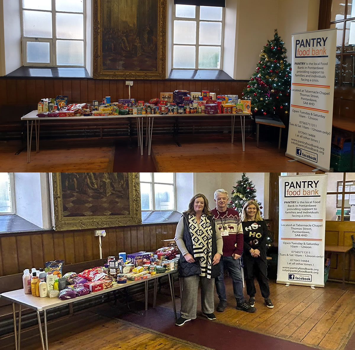A big thank you to Nia Rogers the Lady Captain, and all of the lady section at Pontardawe Golf Club for their amazing donation this week. PANTRY is delighted to have been selected as one of the Lady Captains chosen charities for this year. 

pantryfoodbank.org