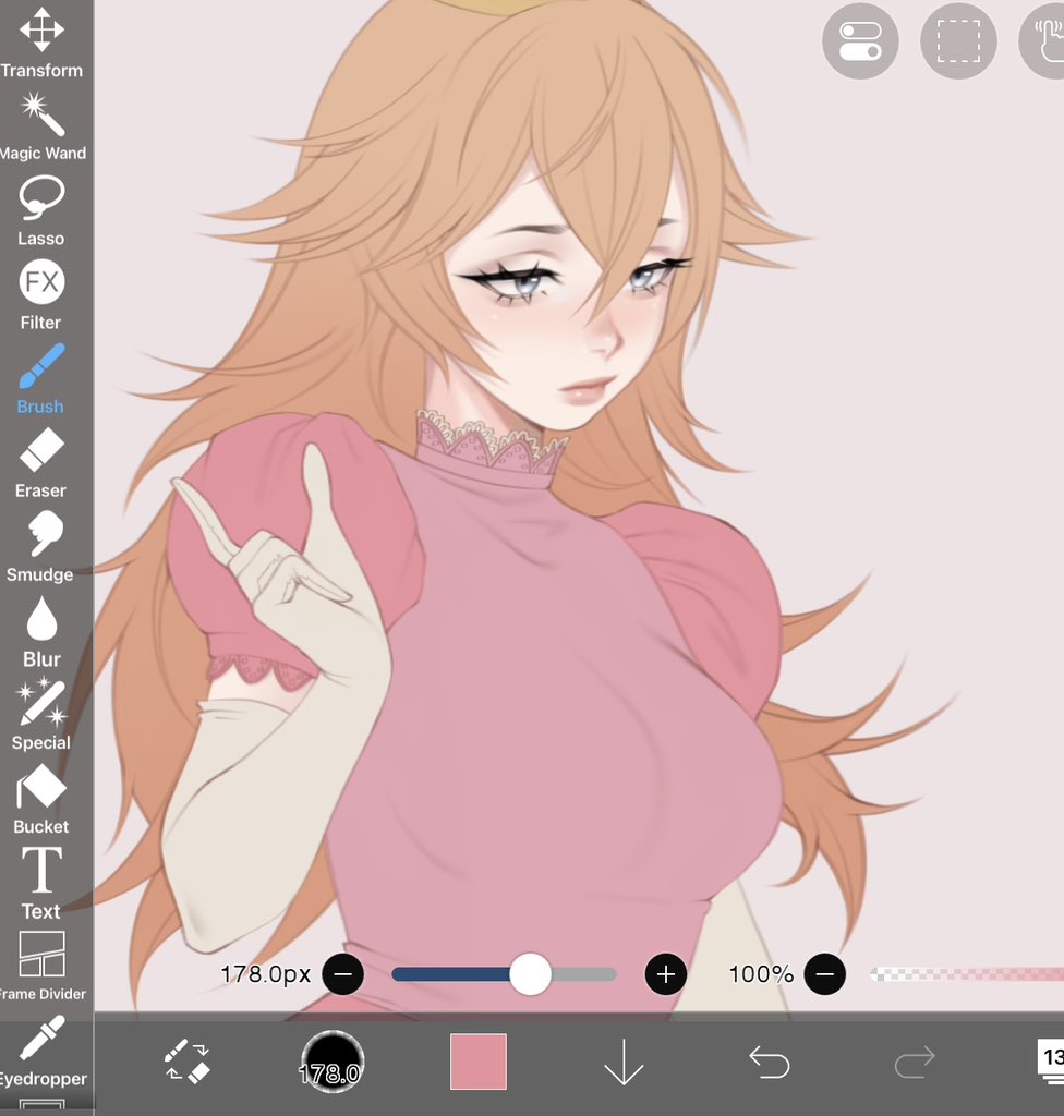 #SuperMarioBrosMovie #Sketch #fanart #princesspeach #supermario #supermariobros #ibispaint #digitalart