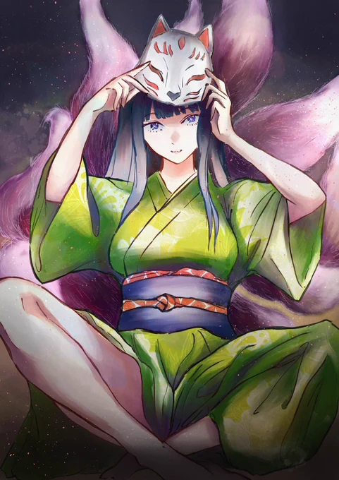 垢作ってもうすぐ3ヶ月。和風を中心に描いています#作品を載せて自分の作品を知ってもらおう 