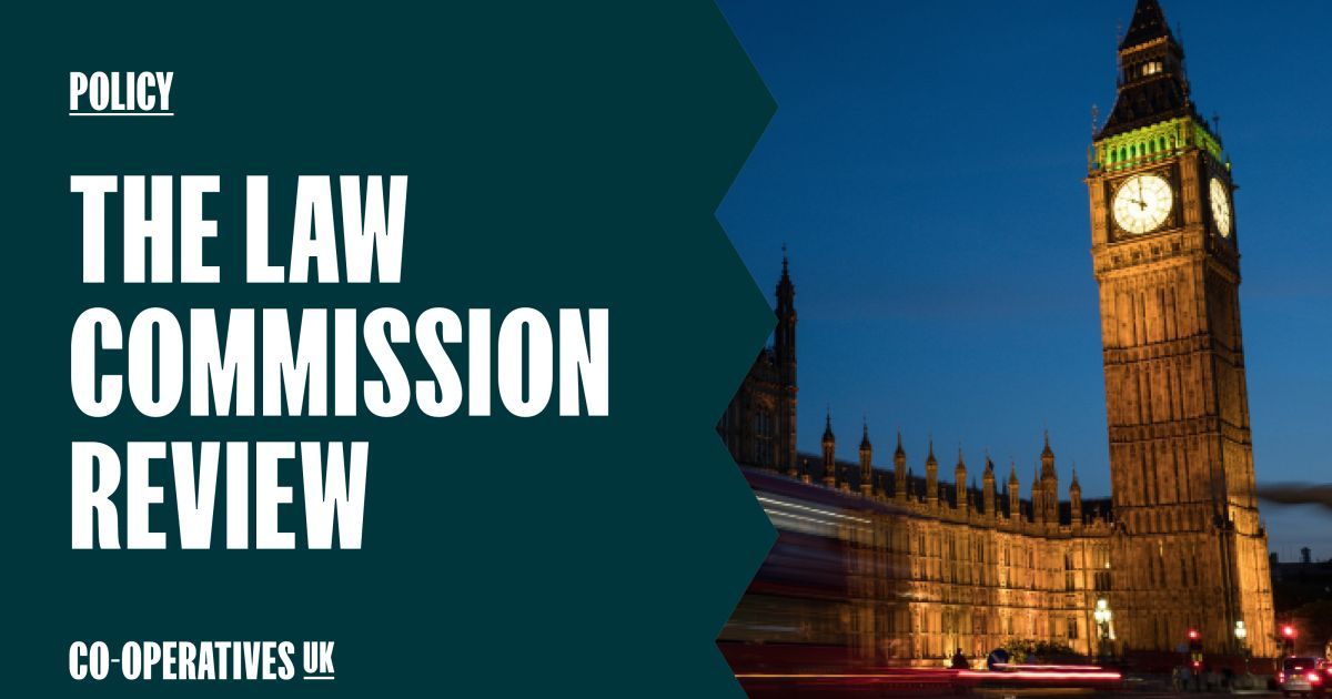 The Law Commission is conducting a review of co-operative and society law. This is our opportunity to improve this essential body of law for the co-operative economy. Our priority is to ensure our members have their voices heard. Get involved 👉 buff.ly/41xY729