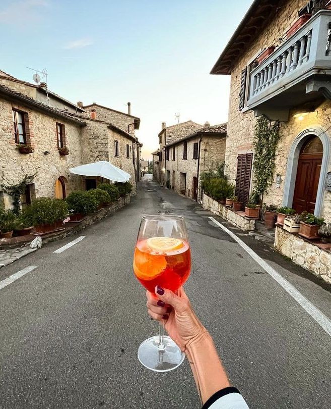 "What a blessing it is to find places around the world that feel a bit like home the moment we step foot in them," said Katie Bolling 🙏⁠
⁠
This is our idyllic little corner in Tuscany — Borgolecchi 😍