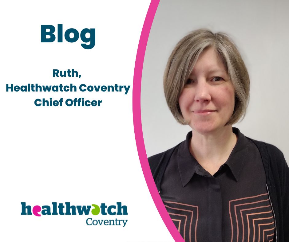 Read our Chief officer, Ruth’s latest blog about the work we’ve been doing and our findings on the state of local health care services: buff.ly/3Nybppg
#Healthwatch #StateOfCare #Priorities