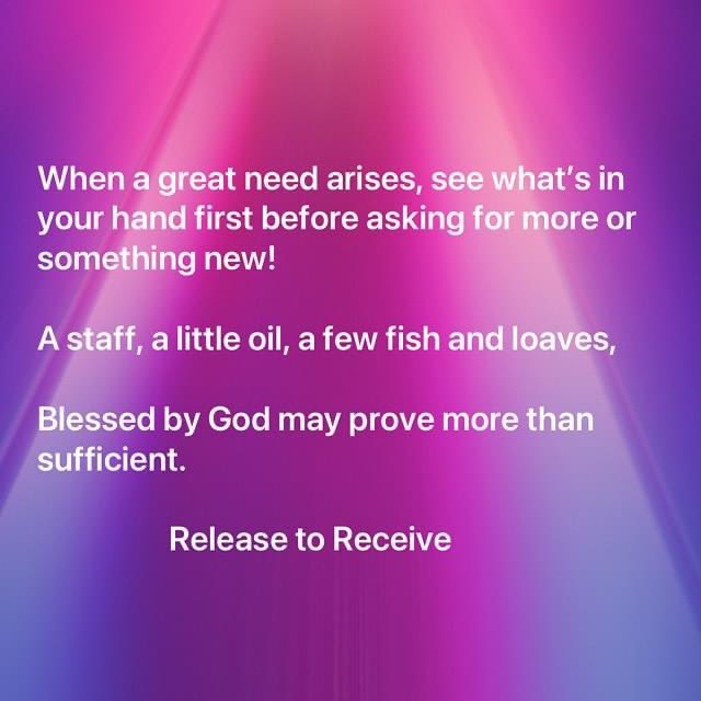 SLMStreets's tweet image. Now, and in the days to come, this basic principle will prove to be vital in meeting not only our own needs but others as well. #Release2Receive #WhatsInYourHands #MiraclesNReach