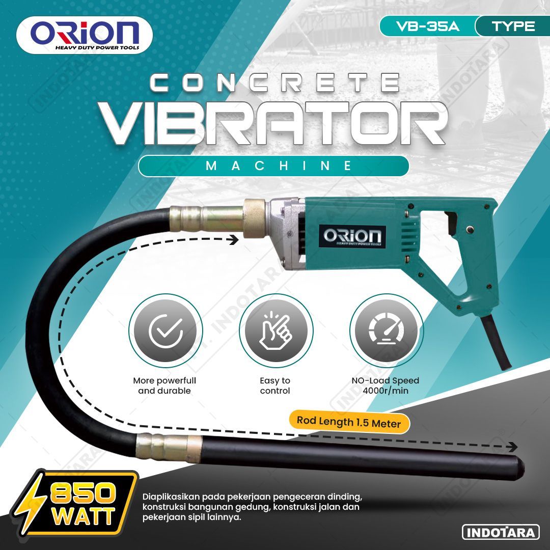 Orion Concrete Vibrator VB-35A.

.
.
.

#indotara #ptindotara #ptindotarapersada #indotarapersada #orion #Concrete #Vibrator #ConcreteVibrator #tangerang #jakarta #bandung #medan #surabaya #semarang