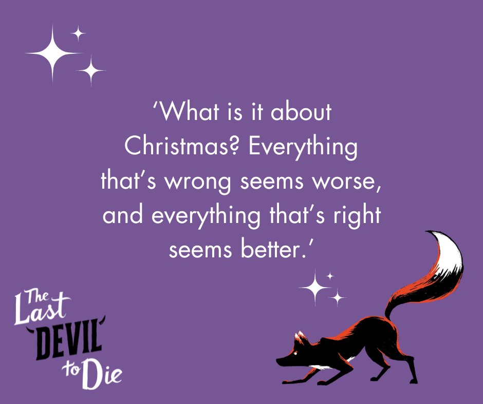 'What was it about Christmas? Everything that's wrong seems worse, and everything that's right seems better' - Joyce, The Last Devil To Die 🦊🎄 #ThursdayMurderClub #TheLastDevilToDie