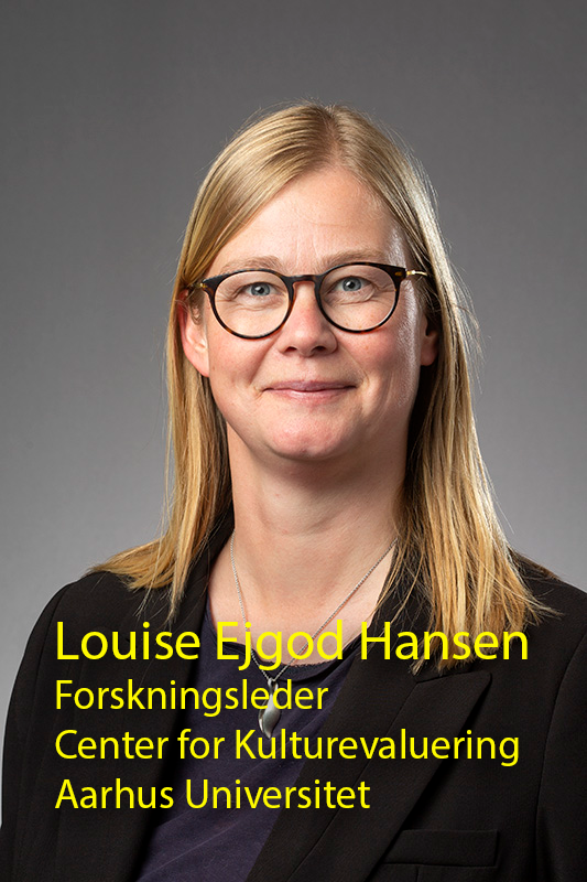 Julekalender 18.december.

Louise Ejgod er forskningsleder på Aarhus Universitet - Institut for Kulturevaluering

Louises nytårsforsæt for kulturlivet i 2024 er:
"At vi i regi af BØV – børns møde med den nationale kulturarv bidrager til at sætte fokus på børnekulturpolitikken. I