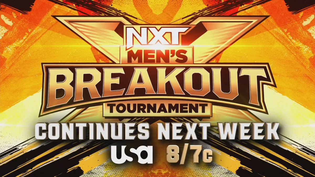 TUESDAY on #WWENXT  

🤔 @DestinoDeDragon defends his #NATitle against a member of the No Quarter Catch Crew
👊 @BarbieFavorsMoi vs. @SaddleUpAndRise 
🙌 @TuneUpAndRockOn & @DynamicStudent vs. @BrainsMetBeauty & izzi_wwe 
👀 The #NXTBreakout Tournament continues

📺 8/7c on #USA