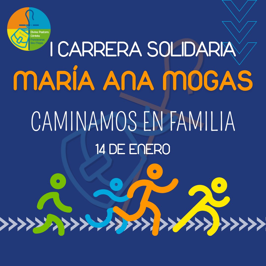 ¡Nos preparamos para la 'I CARRERA SOLIDARIA MARÍA ANA MOGAS'! 🏃‍♂️🏃‍♀️ El próximo 14 de enero correremos juntos con gran espíritu deportivo. El formulario de inscripción podéis encontrarlo en nuestra web.