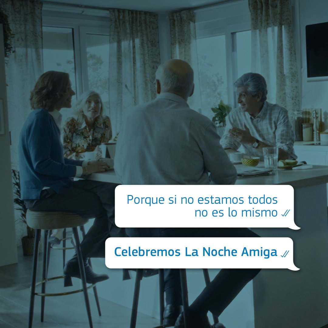 Sabemos que tú también necesitas un día fijado en el calendario para celebrar las fiestas con tus amigos. Por eso, queremos que el 27 de diciembre se celebre, sí o sí, #LaNocheAmiga 🫂. ​

Ayúdanos a instaurar el día en el calendario firmando aquí 👉 bit.ly/47juN0B