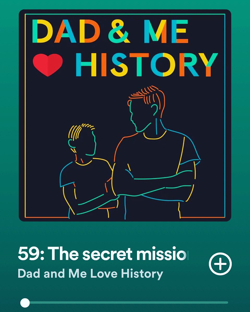 Our latest episode - the secret missions that made #DDay possible #USRangers And listen to Dad get schooled in history by a nine-year-old (even though Dad’s a history teacher)! Out now on #Spotify, any podcast app and at dadandmelovehistory.com/#/episode-59-t…