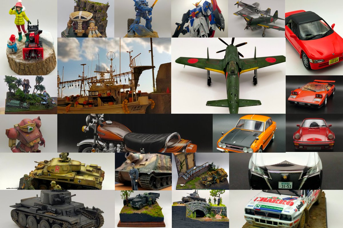 今年も色々作りました〜🥱
#今年作ったプラモ晒そうぜ