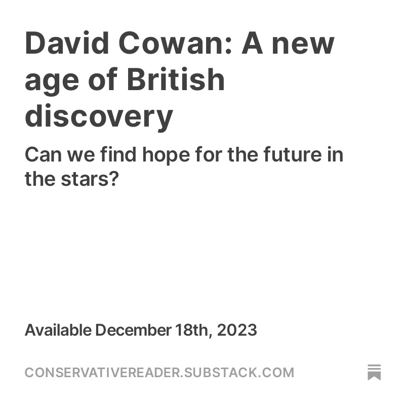 🚨NEW POST🚨 Submission from @david_cowan for the @txp_io Progress Prize: 'Looking towards space is not a retreat into the realm of science fiction but an urgent and necessary part of opening the next chapter of progress and abundance.' Read more and sign up below!👇