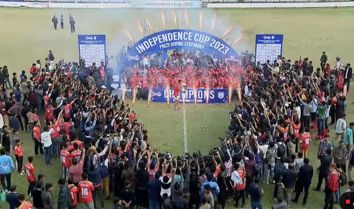 Full-Time ⏱️
Bashundhara Kings 2-1 Mohammedan SC Ltd.
We are the champions of Independence Cup 2023

#BashundharaKings #IndependenceCup #pocket #BashundharaGroup
