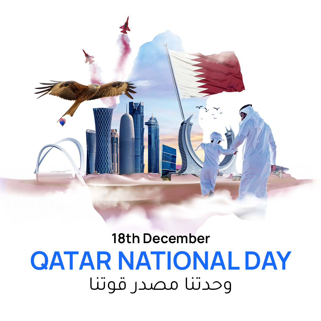 memobtechnology's tweet image. وحدتنا مصدر قوتنا!
كل عام ودولة #قطر وشعبها بألف خير في ذكرى #اليوم_الوطني_القطري!Joining hands in joy, we celebrate Qatar National Day with you#memobtechnology #UnityInCelebration #QatarNationalDay #NationalDay #QR #Qatar #December #QatarCelebrates
