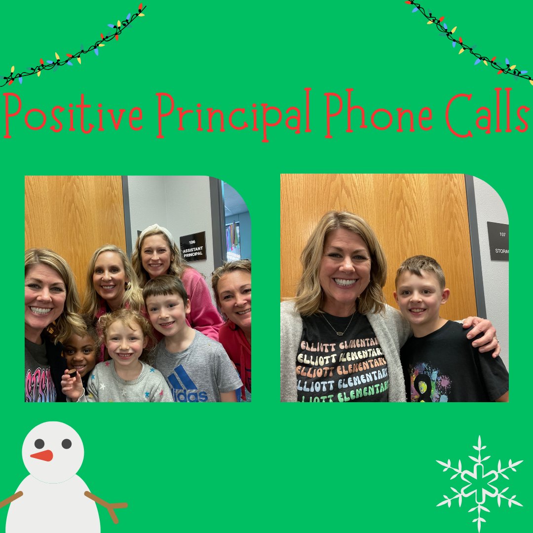 We love celebrating our students with positive principal phone calls! #elliottachievers #fisdelevates