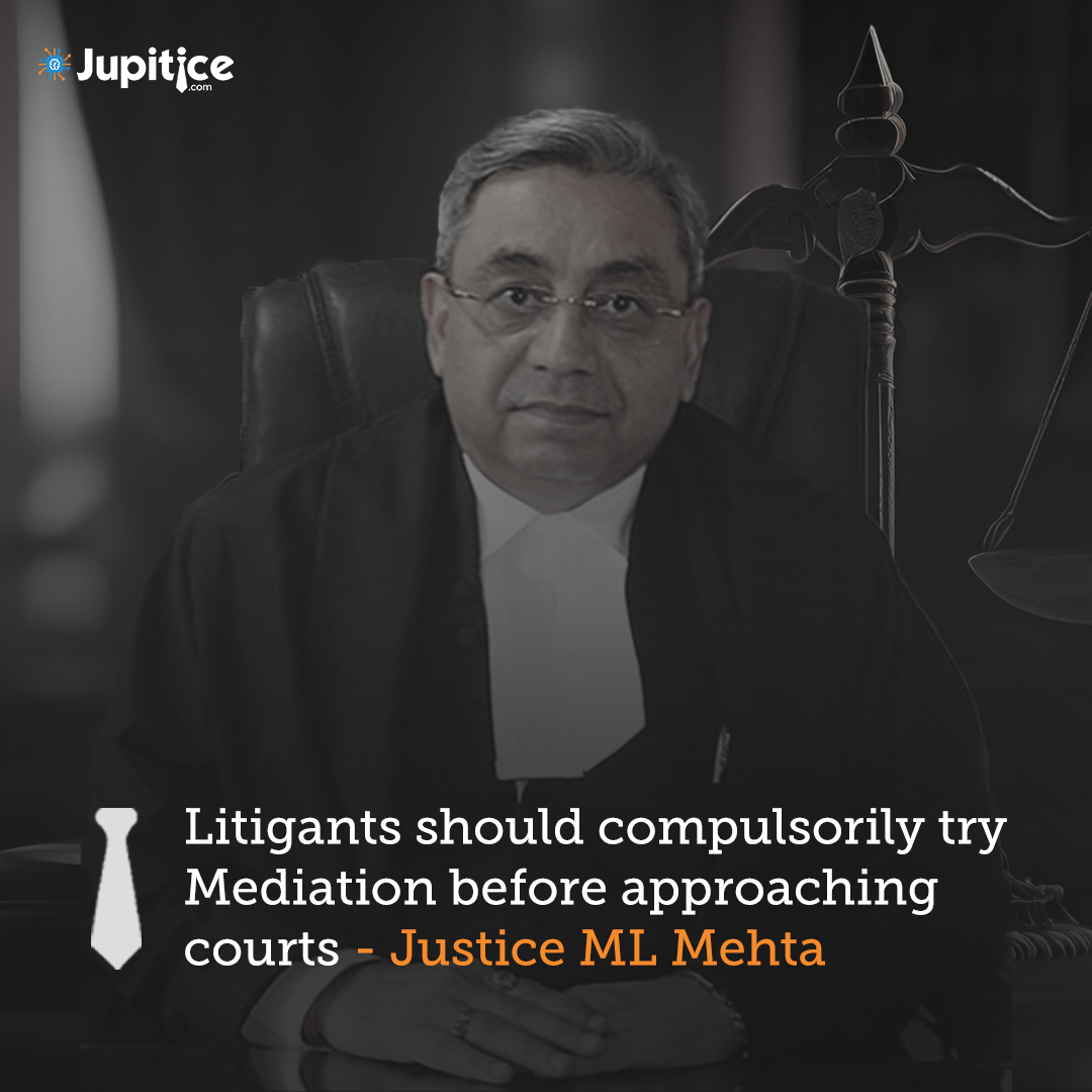 Addressing a symposium on #Mediation, Justice Mehta highlighted that Mediation is now an essential component of the #court system and anticipates a reduction in pending cases in the years ahead.

#legalnews #legal #law #disputes #disputeresolution #legalresearch #litigation
