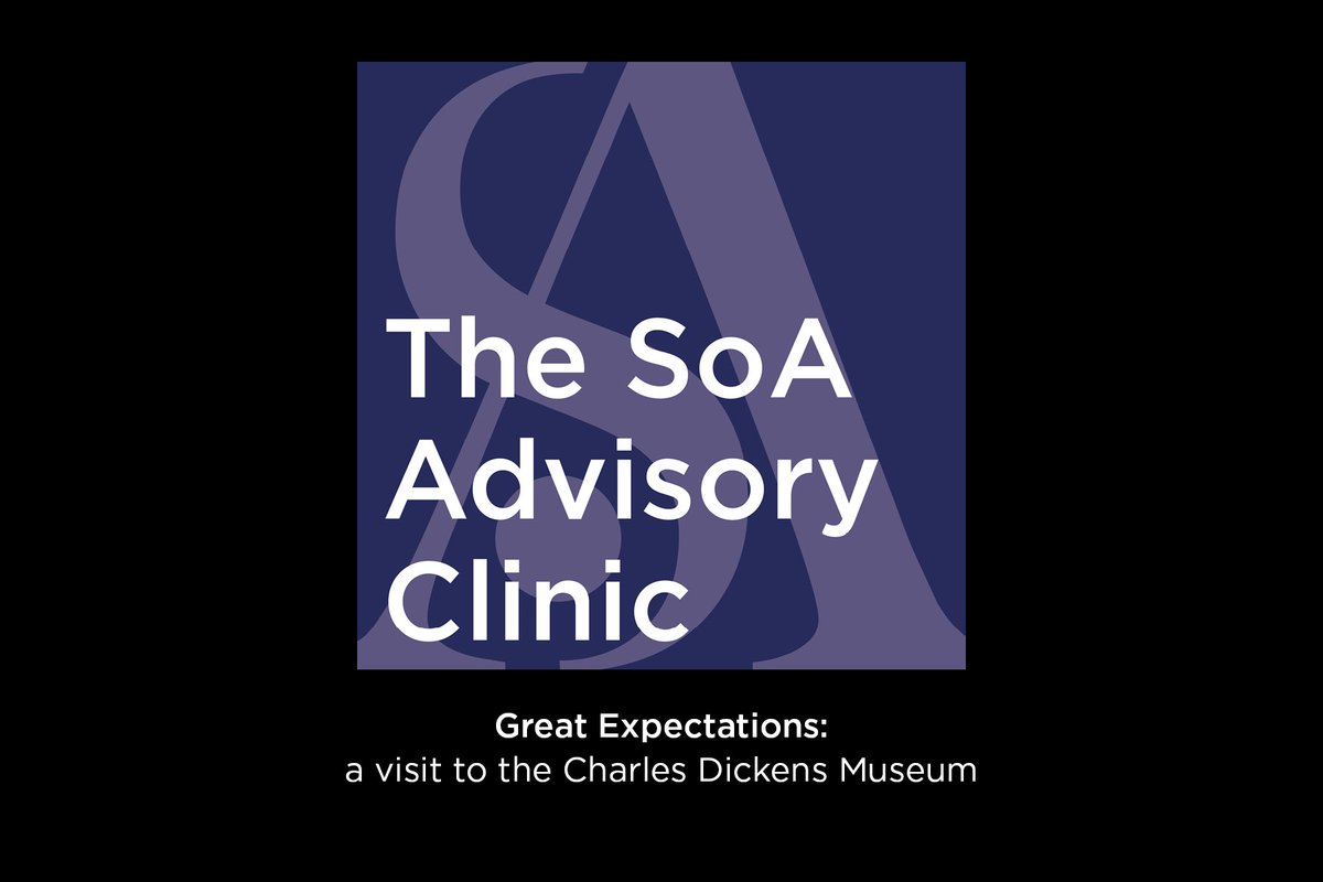 It's Christmas, and our SoA Advisory Clinic podcast is diving into Dickens with @lucindahawksley.🎄 Hear all about the activism of the man behind A Christmas Carol, as we take a tour around the @DickensMuseum. On Spotify, Apple Podcasts, Amazon and at sites.libsyn.com/462327/SoA