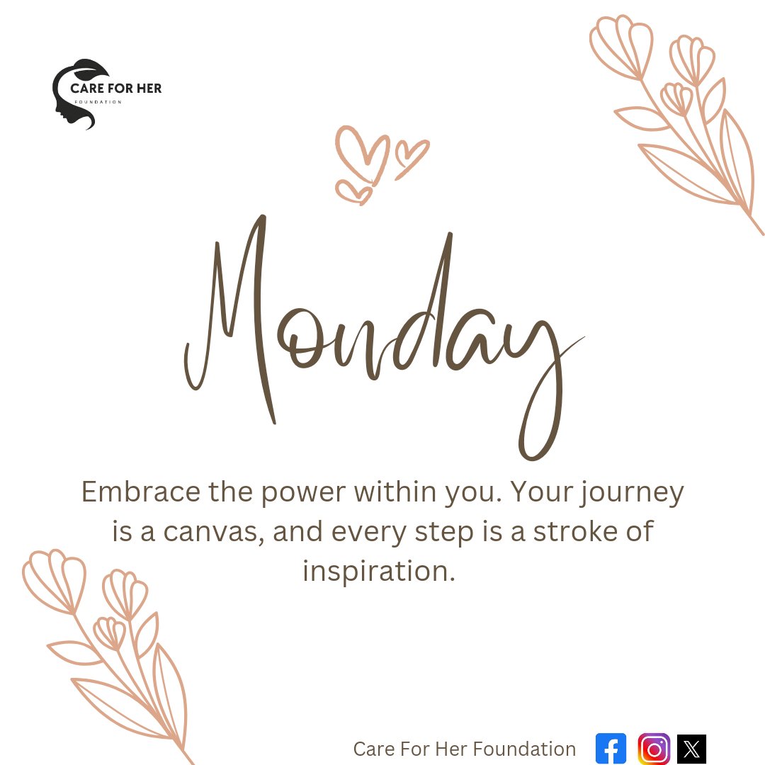 Happy Monday! ✨Let's start the week with a commitment to uphold human rights for all. Small acts of kindness and understanding can create ripples of positive change. 💚 #MondayInspiration #HumanRights #bethechangeyouwishtosee #careforherfoundation #standforher