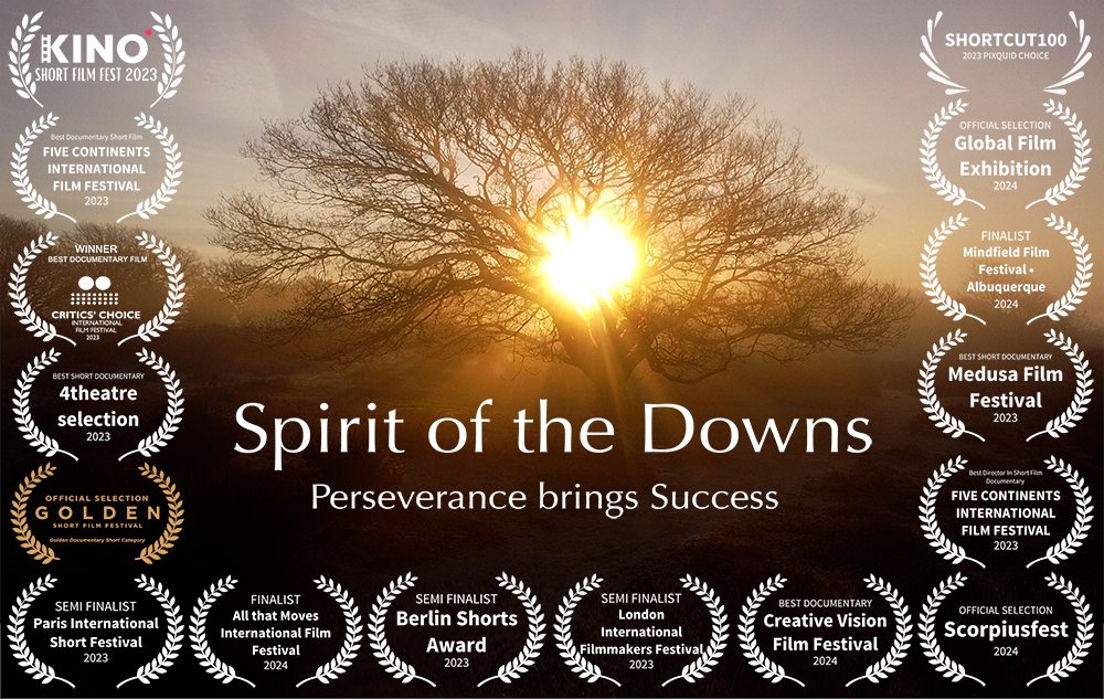 📢 The KINO Short Film Fest People’s Choice Award has officially opened! 📽️ PLEASE WATCH & VOTE for our award-winning short documentary ‘Spirit of the Downs ~ Perseverance brings Success’ here: kino.studio/film-fest/film… #movieawards #filmfestival #shortfilm @kinomakesmovies