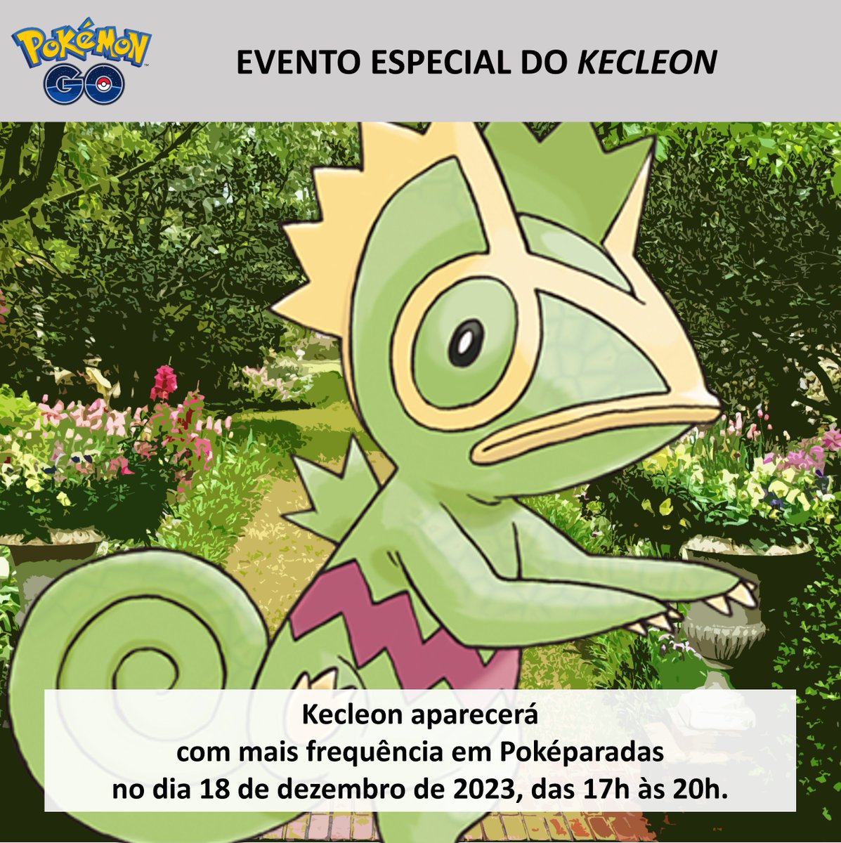 Kecleon é lançado  Pokémon GO 