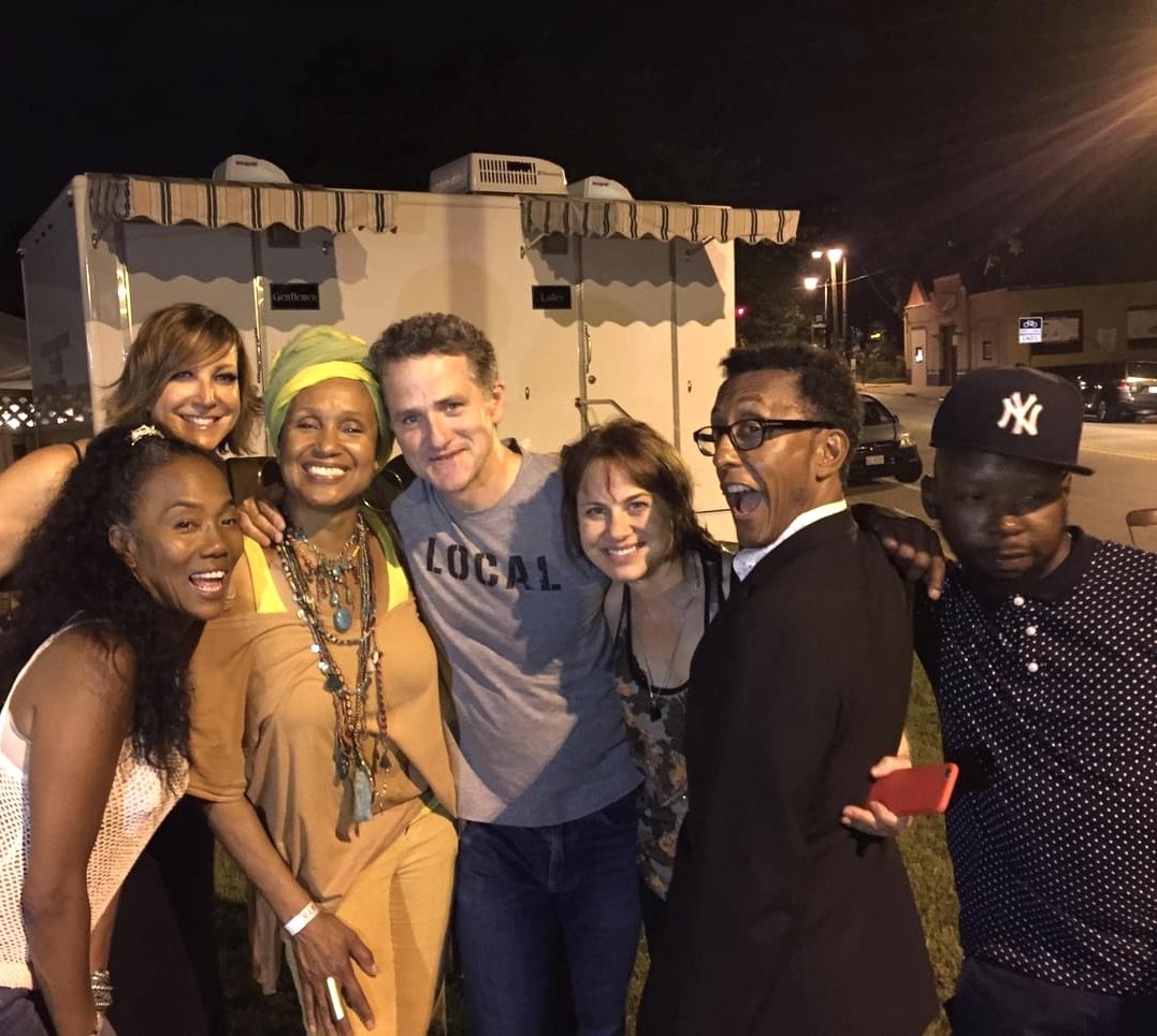 Debi Young appreciation post (2/3)

“I wanted to share with you that Debi Young (makeup department head for all seasons of The Wire) and makeup artist on Homicide, The Corner, Treme has her movie out now 'Leave the World Behind' (makeup department head) as well as her daughter,