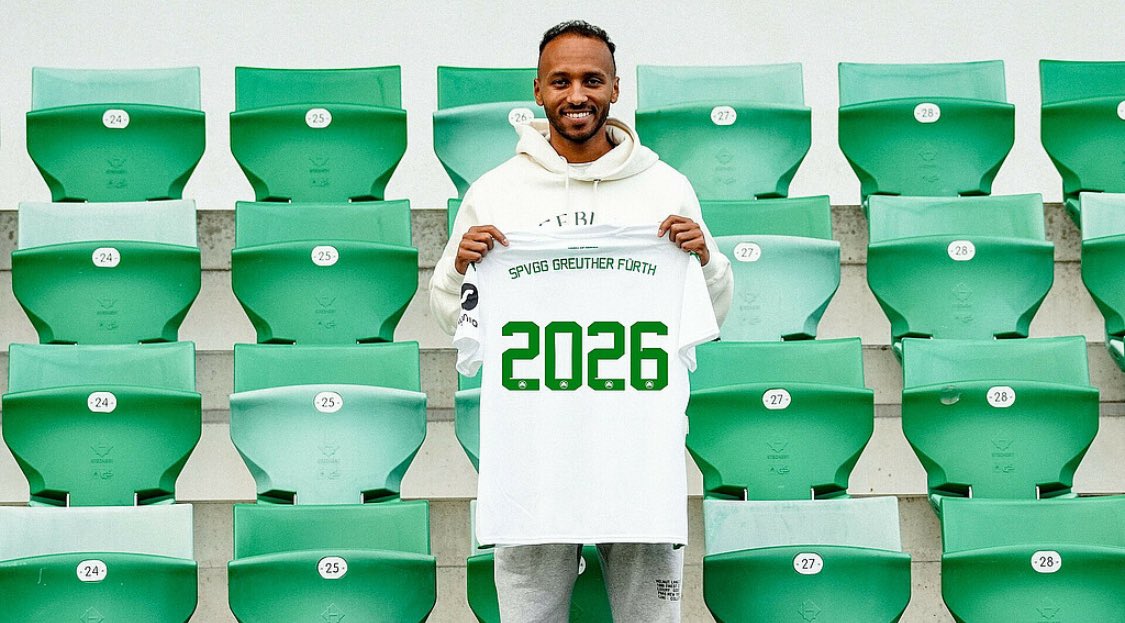 Das Kleeblatt und Julian Green haben den am Saisonende auslaufenden Vertrag verlängert. Das neue Arbeitspapier des 28-jährigen Mittelfeldspielers gilt nun bis Juni 2026.