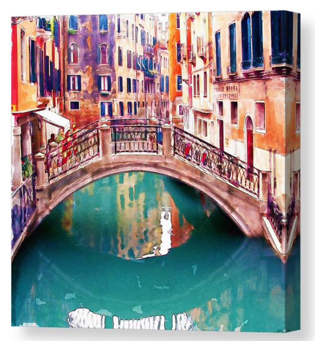 fineartamerica.com/featured/small… Capturing the timeless allure of Venice with this watercolor painting. The romantic small bridge invites you to wander through its charm, making it a perfect wall art gift for any Venice enthusiast. #WatercolorArt #VenicePainting #Romantic #SmallBridge