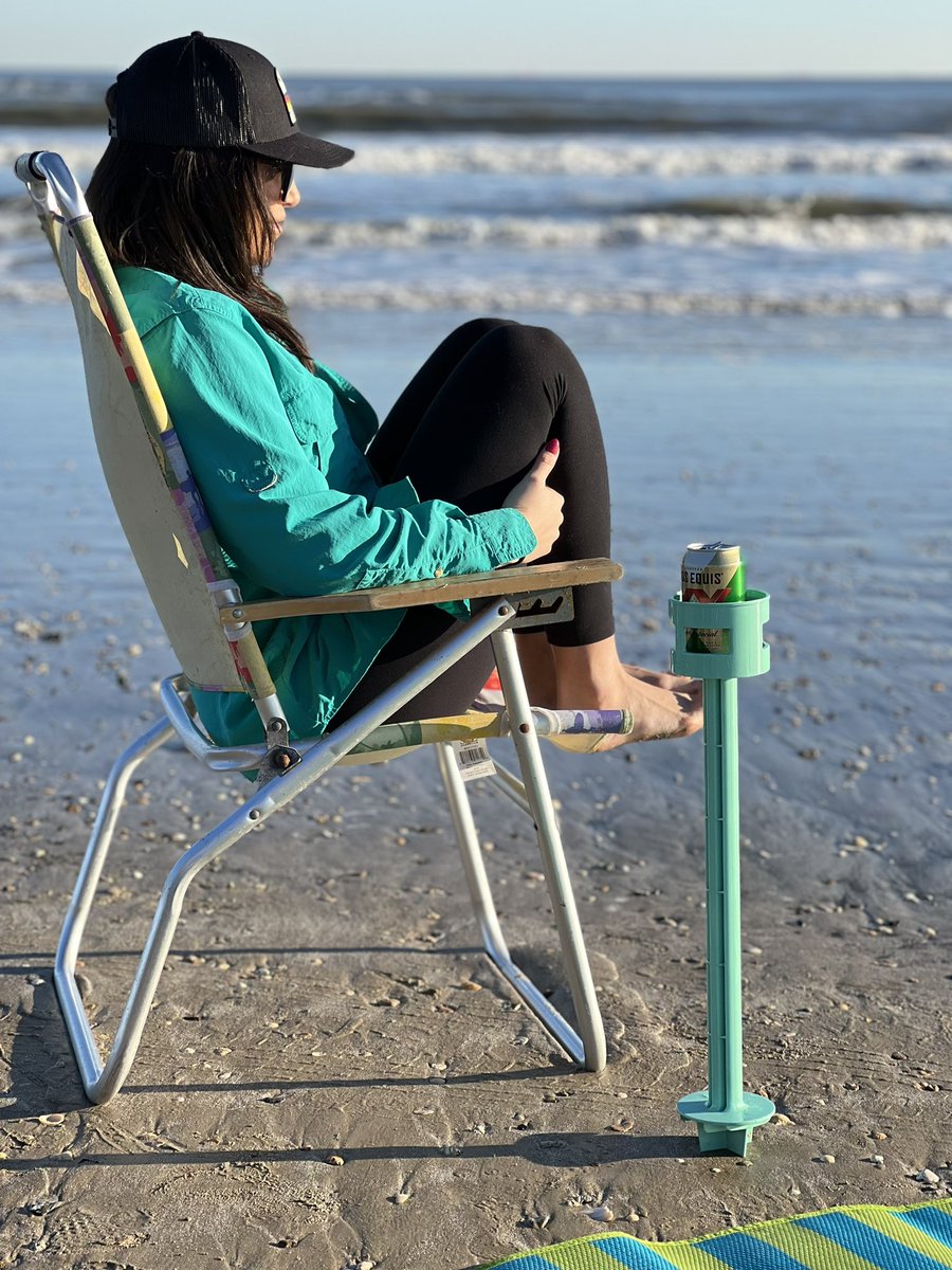 VersaStake.com where it’s always #beachtime 😎 💥 2 for $30 SALE! 💥 #VersaStake #TheUltimateCupHolder 🥤