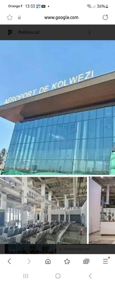 Aujourd'hui cette ville de Lualaba attire bcp d'investisseurs ds le monde. 
L' aéroport a été innové très rapidement + que kinshasa. 
Toutes les affaires et même toutes personnalités po. s'arrachent pour la richesse du Congo. 
Bofungola miso!
Aimons notre Congo 
Ass AJCF