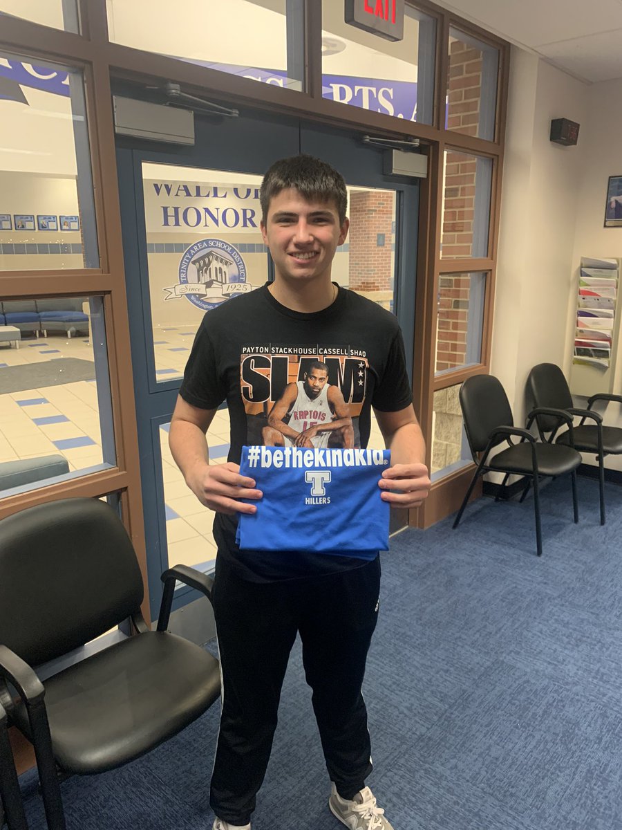 Coach Knause (@dknause5) on Twitter photo Great way to start the week. Matteo nominated for an act of kindness! Thanks for making THS a better place Matteo! <a href="/TRINITY_MLUCAS/">Dr. Michael Lucas</a> <a href="/thstrinitypride/">Trinity High School</a> <a href="/Trinity_Hillers/">Trinity Athletics</a> Great way to start the week. Matteo nominated for an act of kindness! Thanks for making THS a better place Matteo! <a href="/TRINITY_MLUCAS/">Dr. Michael Lucas</a> <a href="/thstrinitypride/">Trinity High School</a> <a href="/Trinity_Hillers/">Trinity Athletics</a>