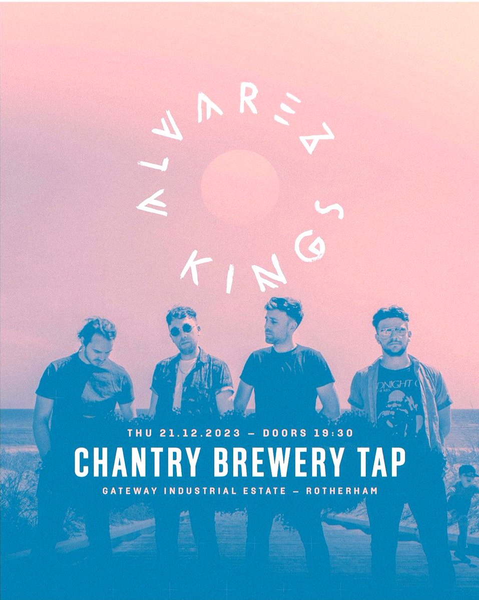 Sam Scherdel (@samscherdel) on Twitter photo Our Last show of the year as special guests to the glorious <a href="/AlvarezKings/">Alvarez Kings</a> at Rotherham <a href="/ChantryBrewery/">Chantry Brewery</a> is THIS THURSDAY. ❤️
seetickets.com/event/alvarez-… Our Last show of the year as special guests to the glorious <a href="/AlvarezKings/">Alvarez Kings</a> at Rotherham <a href="/ChantryBrewery/">Chantry Brewery</a> is THIS THURSDAY. ❤️
seetickets.com/event/alvarez-…