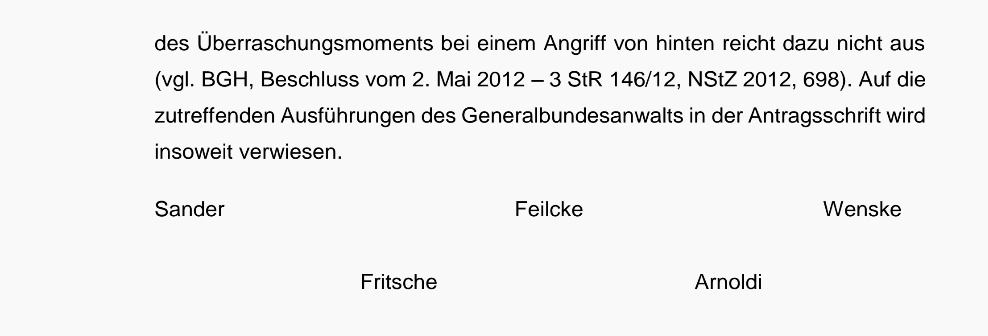 BGH, Beschluss vom 2.11.2023 - 6 StR 437/23: Rücktritt vom beendeten Tötungsversuch durch Kontakt mit der Rettungsleitstelle. juris.bundesgerichtshof.de/cgi-bin/rechts…