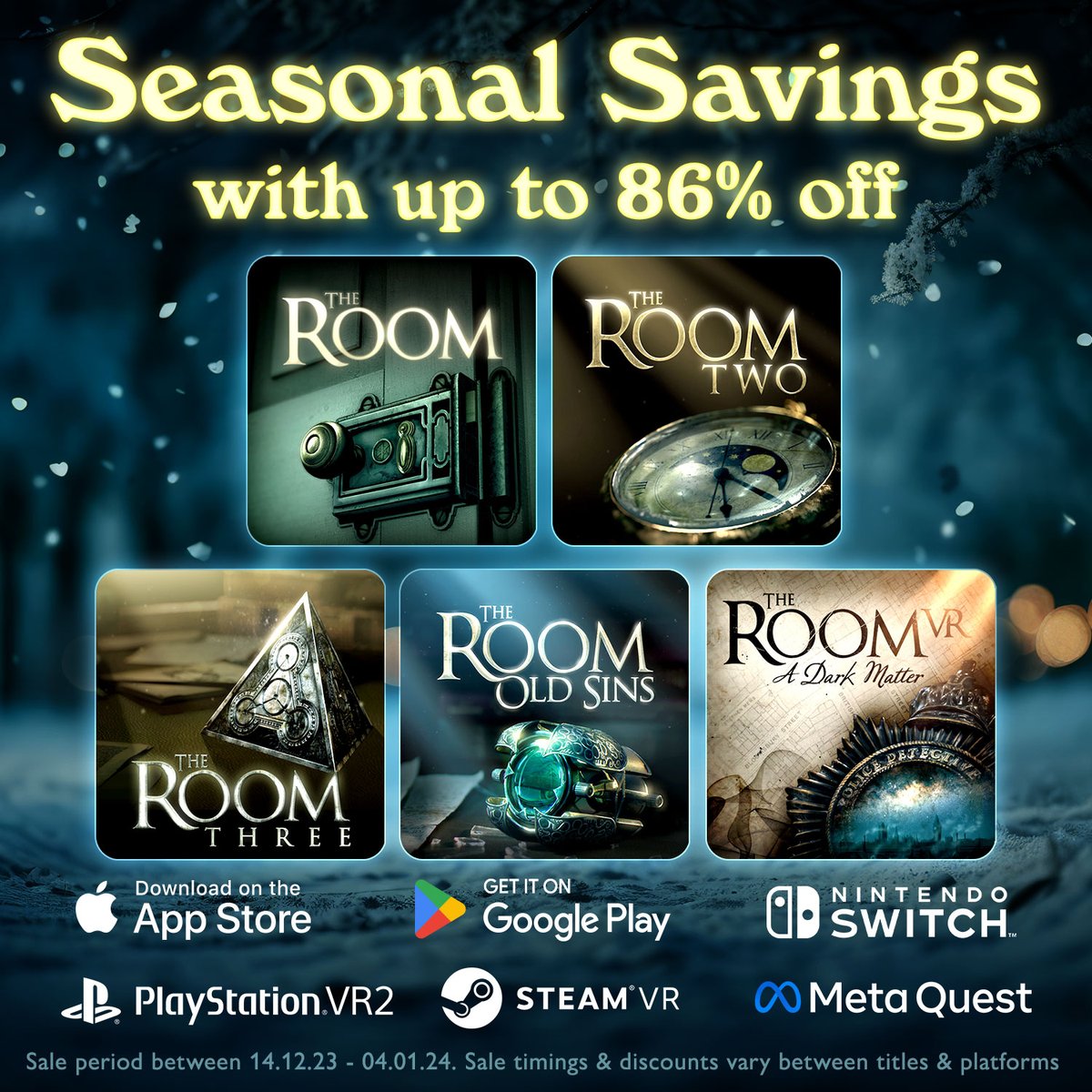 Image for the Tweet beginning: Enjoy Seasonal Savings with up