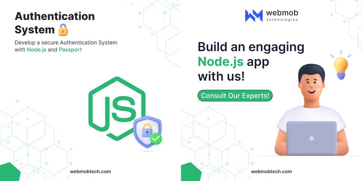 webmobtech's tweet image. Bring out the best of your online ventures with #Nodejs #techadvances #javascriptecosystem 

The tech stack will never disappoint you. Get to know more about Nodejs benefits from our best &amp;amp; experienced #Nodejsdevelopers

Consult us today: buff.ly/41rSCSo