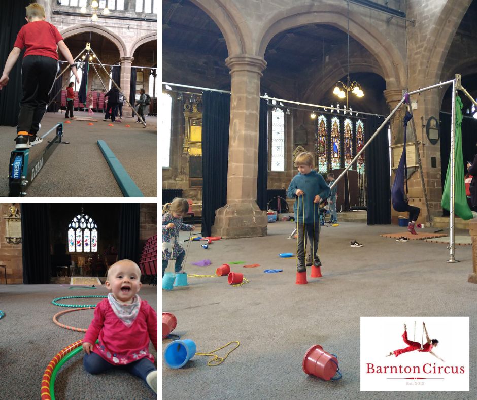 Barnton Circus are dropping in 1pm Wednesday with a family circus show and workshop. Get your Pay As You Can tickets here... ticketsource.co.uk/creativemarys/…