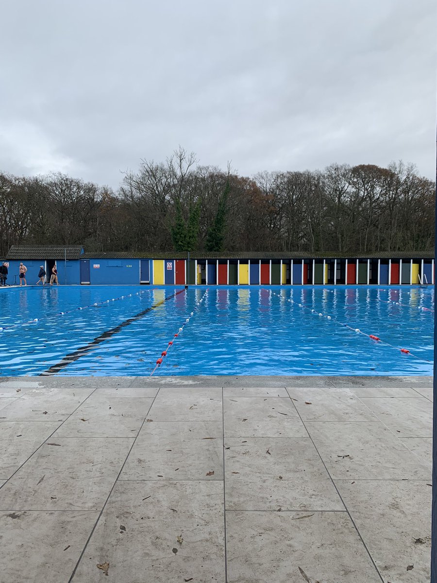 Back in the water at last @slsclido Tooting Bec Lido opened today 🏊‍♂️🎉👏🎉🏊‍♂️