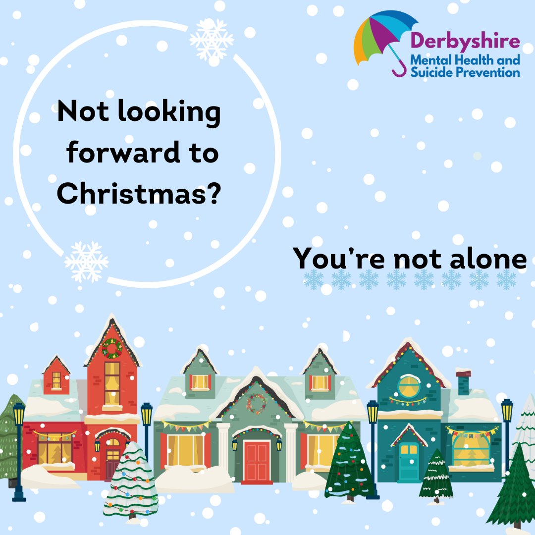 Not looking forward Xmas? You’re not alone ❄️ For more information and support: mind.org.uk/information-su…. @DCHStrust