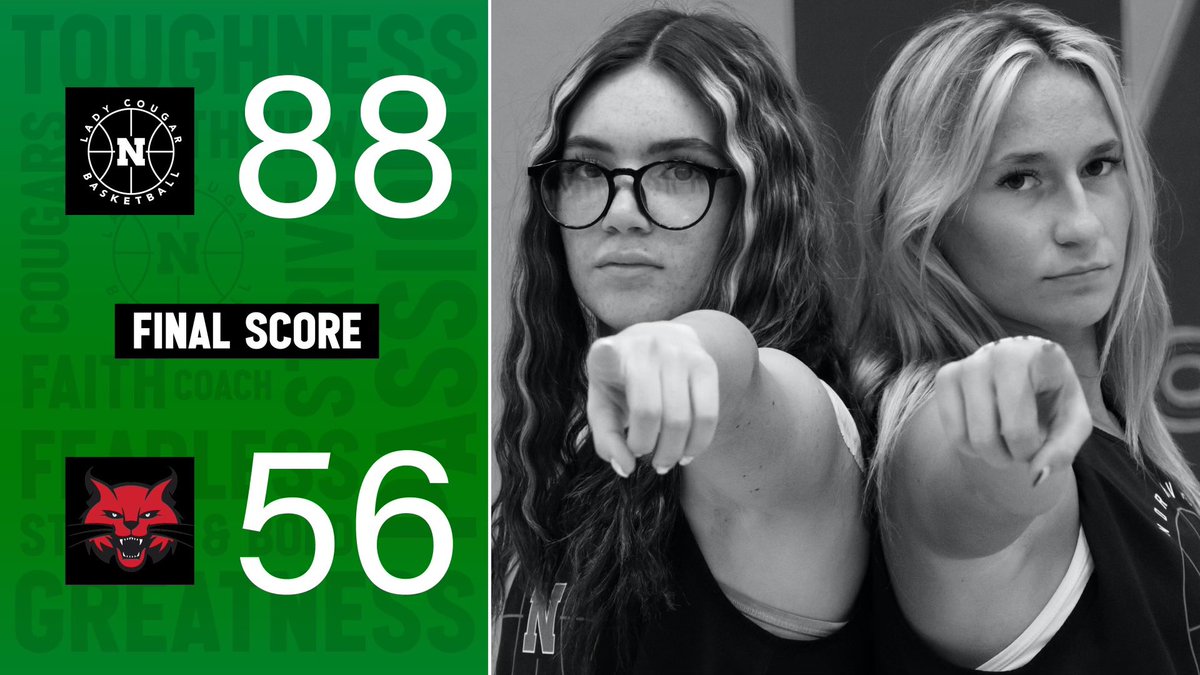 NA Lady Cougars (@na_lady_cougars) on Twitter photo Friday night WIN!
<a href="/Reagan_Brown1/">Reagan Brown</a> 20p 1a 3r 2s
<a href="/JordanWhite131/">Jordan White</a> 13p 8a 6r 4s
Mikinna Russell 13p 2a 1r
<a href="/camryynbrown/">camryn brown</a> 11p 5a 1r 1s
<a href="/savannahhbates/">savannah bates</a> 9p 4a 2r 2s
<a href="/JosieHorner4/">Josie Horner</a> 8p 2a 8r
<a href="/c_riddle13/">Cheyanne Green</a> 7p 1a 2r 2bπ«π₯£
<a href="/Kaylee_24jorden/">Kaylee Smith</a> 4p 1a 5r 1bπ«π₯£
<a href="/NoraAuten11/">Nora Auten</a> 3p 2a 3r 1s Friday night WIN!
<a href="/Reagan_Brown1/">Reagan Brown</a> 20p 1a 3r 2s
<a href="/JordanWhite131/">Jordan White</a> 13p 8a 6r 4s
Mikinna Russell 13p 2a 1r
<a href="/camryynbrown/">camryn brown</a> 11p 5a 1r 1s
<a href="/savannahhbates/">savannah bates</a> 9p 4a 2r 2s
<a href="/JosieHorner4/">Josie Horner</a> 8p 2a 8r
<a href="/c_riddle13/">Cheyanne Green</a> 7p 1a 2r 2bπ«π₯£
<a href="/Kaylee_24jorden/">Kaylee Smith</a> 4p 1a 5r 1bπ«π₯£
<a href="/NoraAuten11/">Nora Auten</a> 3p 2a 3r 1s