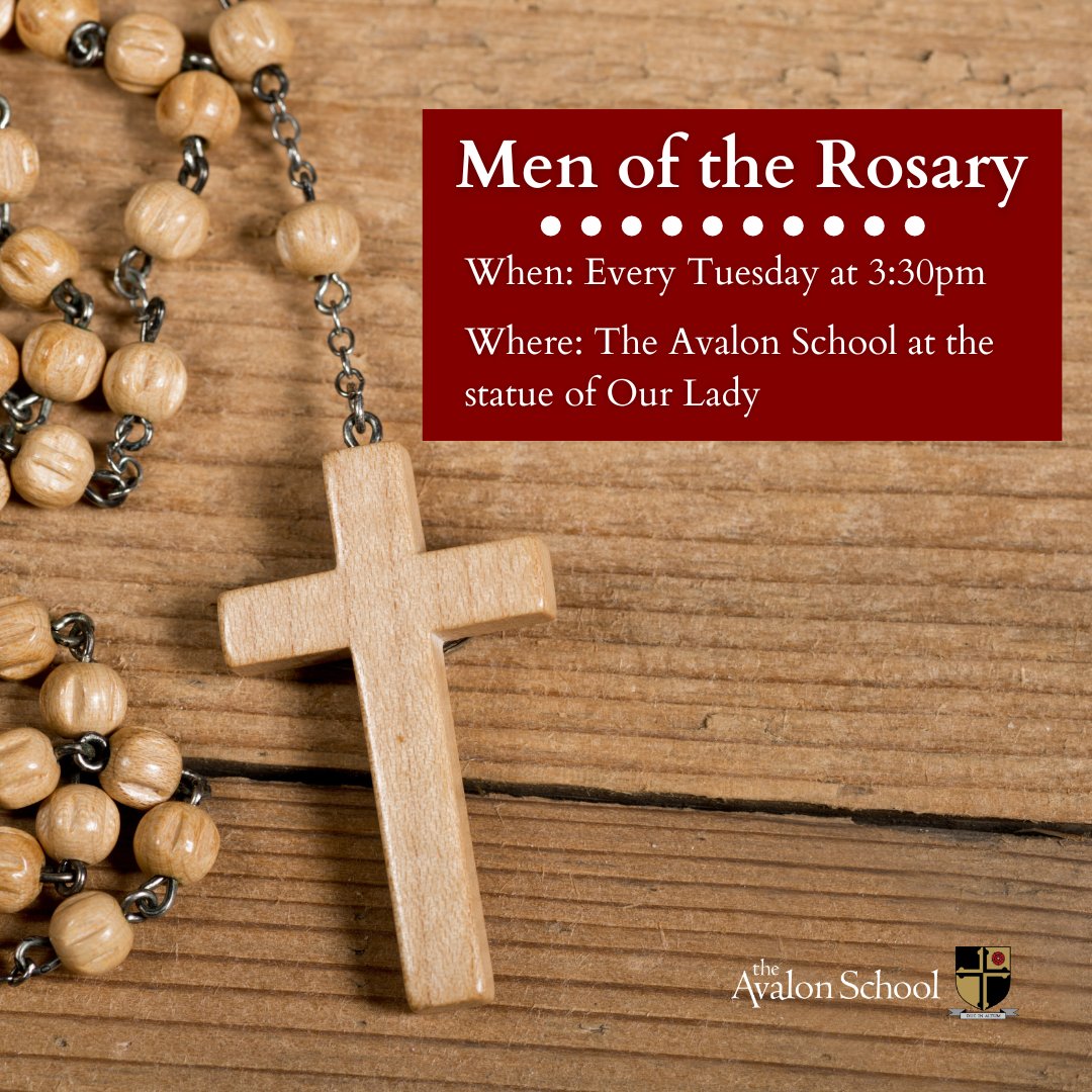 Our president and founder, Rich McPherson, emphasizes our aspiration at Avalon and Brookewood to be recognized as 'Schools of the Rosary.' 

#BrookewoodSchool #NoliteTimere #BeNotAfraid #CatholicSchools #allgirlsschool #MOCOSchools #DC #DCCatholicSchools