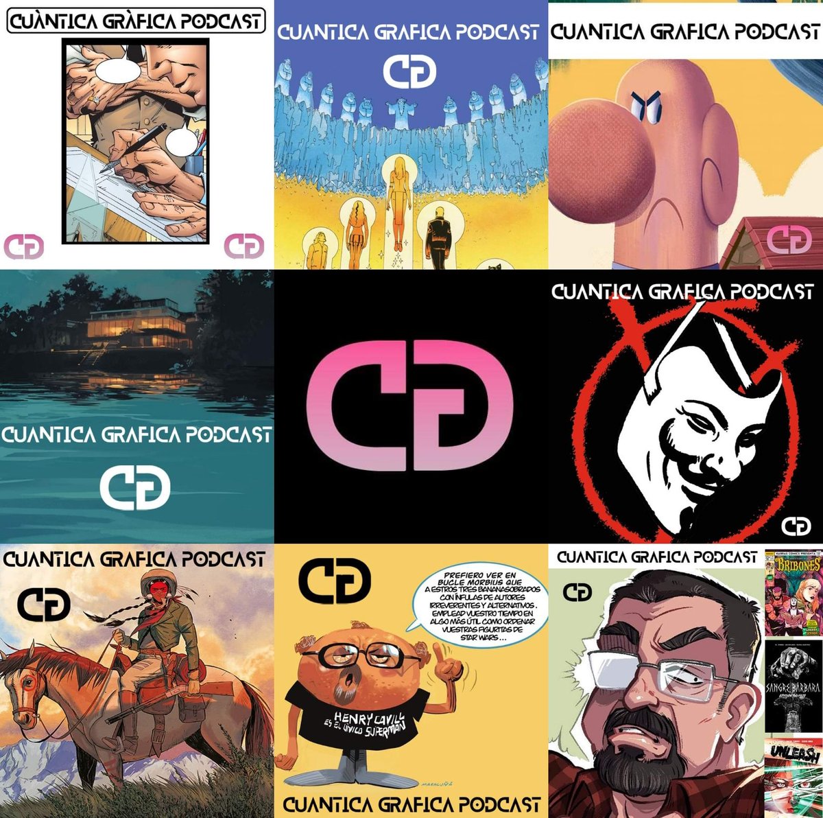 Cuántica Gráfica Podcast Poniendo en valor buenos #comics, vengan de donde vengan. #CGPodcast #Comicsaroundtheworld #comicsmadeinspain 👉go.ivoox.com/sq/1821502