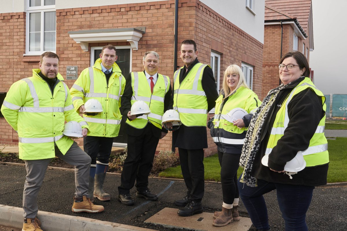 91 families will be celebrating their first Christmas in their new affordable homes at Charlton Gardens in Apley, Telford, as a result of our flourishing partnership with @Bromford