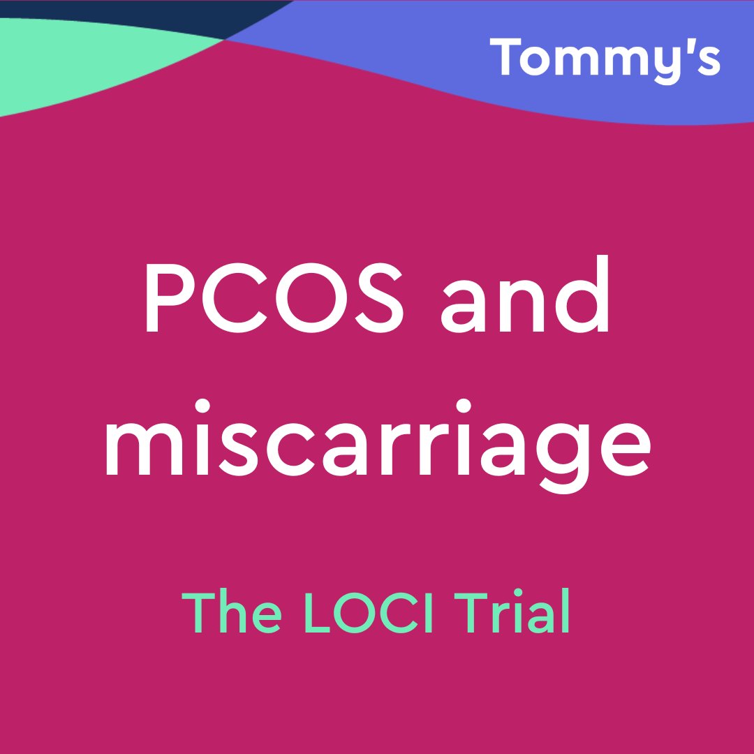 Polycystic Ovary Syndrome (PCOS) is a hormonal condition that can make it harder to get pregnant &amp; increase the risk of miscarriage. 

Our researchers are looking into how to prevent miscarriage for those with PCOS.

The LOCI trial is currently recruiting: bit.ly/3TMlnrl