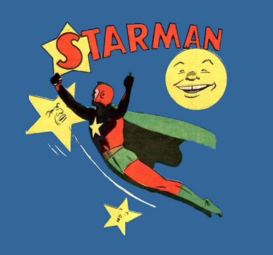 🌟#Starman 💫 - December 18, Birthday of Starman Ted Knight of the ⚖️ #JusticeSociety of America 🇺🇸#JSA - in #AdventureComics Vol 1. #100, October 1945)- “Life and Death of a Star”