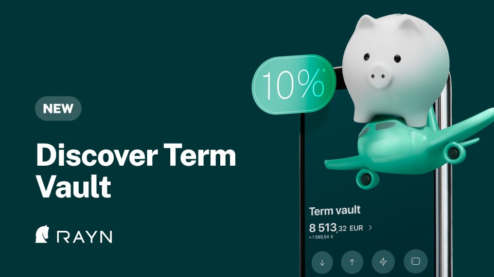 Vancelian_app's tweet image. 🎉 Exciting News: Dreaming of higher returns without the long-term commitment? Your dream just became a reality with Rayn's latest feature – Term Vault!

Introducing Term Vault! 🚀✨
Lock your savings for 1 year in Term Vault to enjoy an exclusive 10% APR until March 18th, 2024…