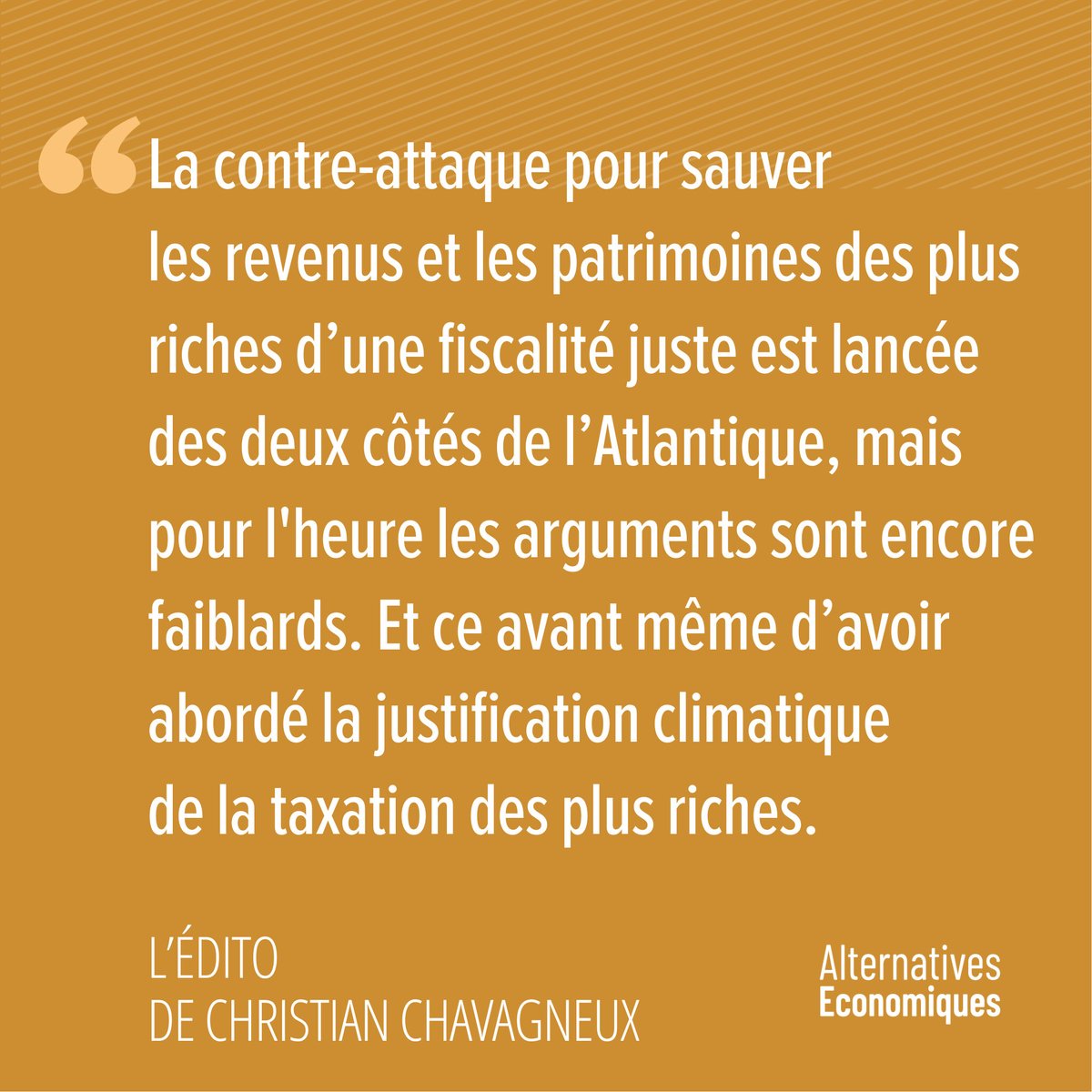 Faire payer les riches : la contre-attaque ! ➡️ altereco.media/MoP