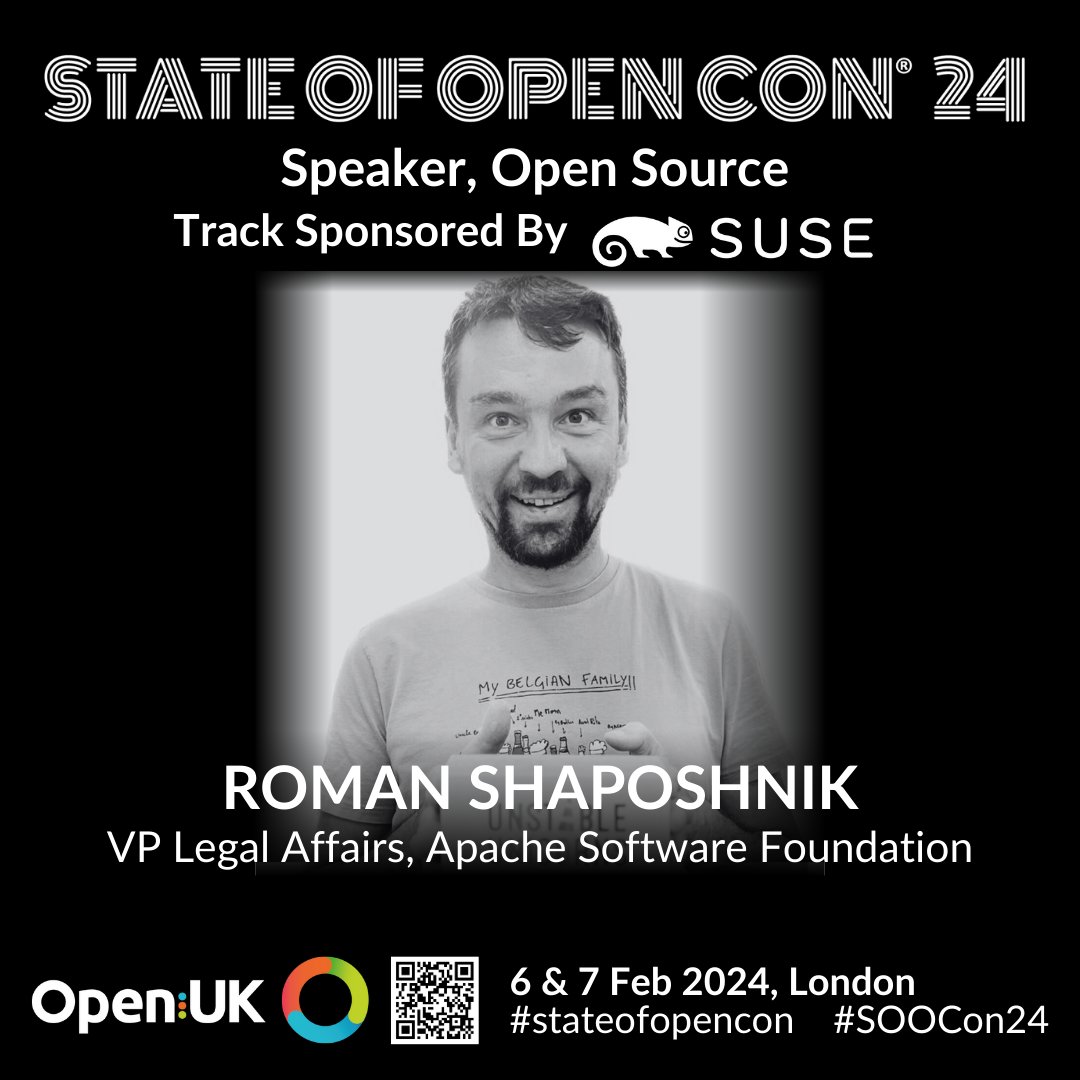My next speaking engagement is at #SOOCON24 AKA #stateofopencon Catch in me in London on Feb 6th talking about future of Open Source AI and progress we've had building @Ainekk0 Register here stateofopencon.com