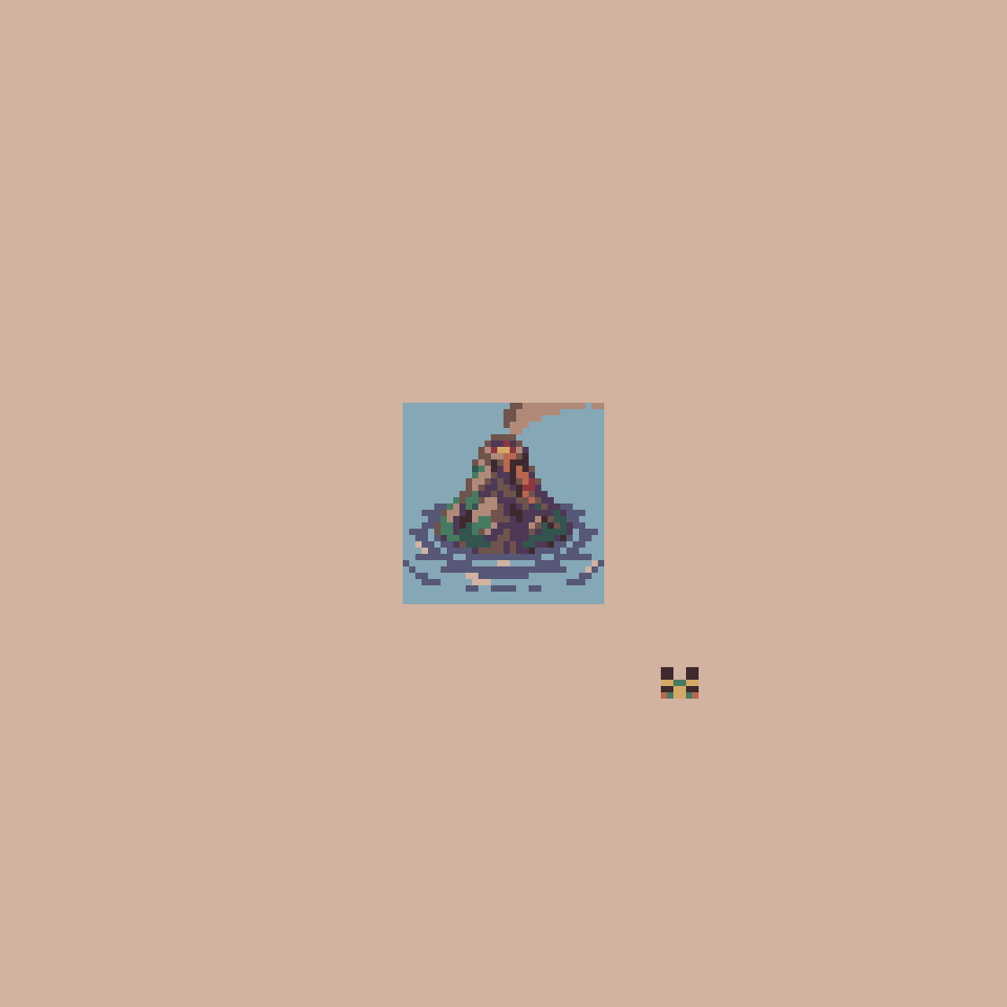 💀Arcade Hero💀 on X: My little #SkullKid for today's @Pixel_Dailies #pixel_dailies 64x64, 5 colors #pixelart #pixels #pixel #skull / X