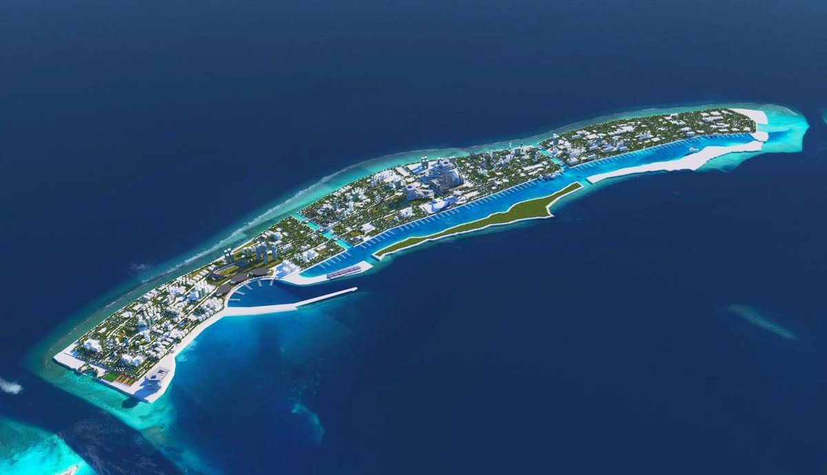 Congratulations HEP Dr.Muizzu @MMuizzu 
Rasmale' - The Maldives EcoCity, making history…