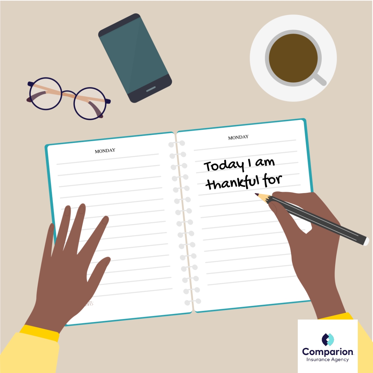 AmyDAgency's tweet image. Being grateful can bring joy to your life. Make Mondays a gratitude day at work by telling your co-workers how much you appreciate them. #MindfulMonday.